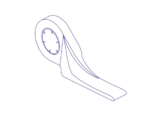Pride Jazzy 600 ES Recline Lever