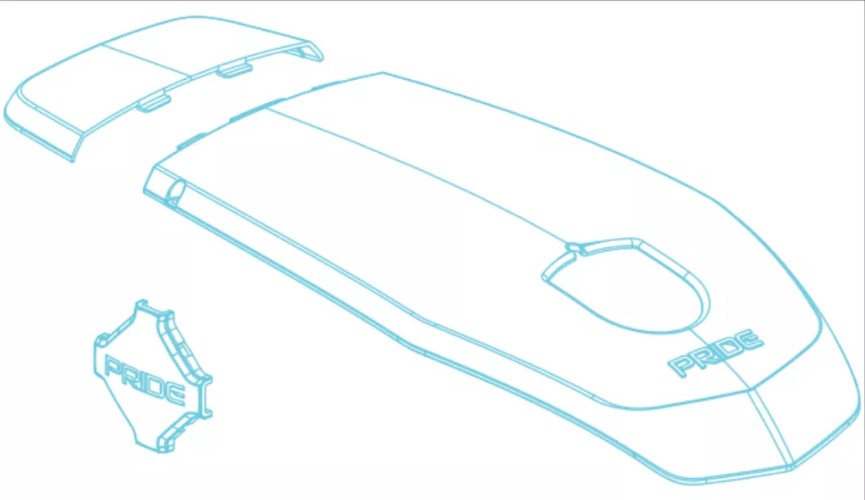 Pride Jazzy EVO 614HD Colored-Panel/Shroud Insert Kit