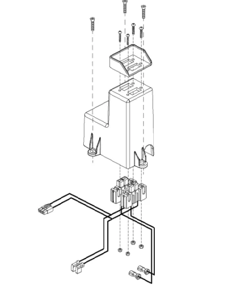Pride Victory 9 & 10 Battery Connection Assembly