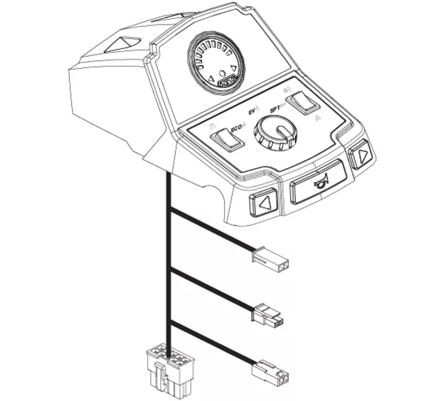 Pride ZT10 Console Assembly