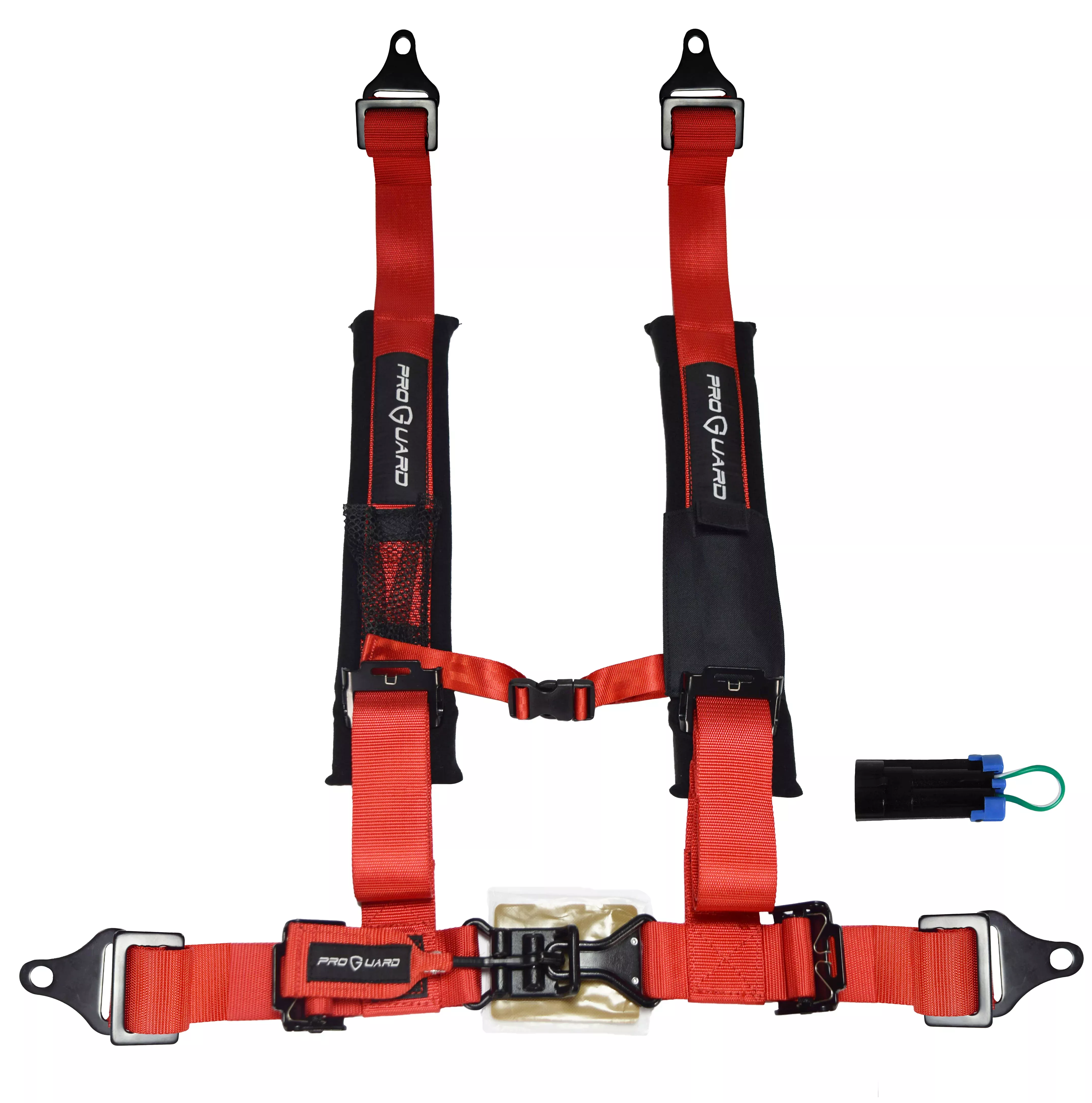 PROGUARD Red 4 Point Universal UTV Off-Road Harness 2
