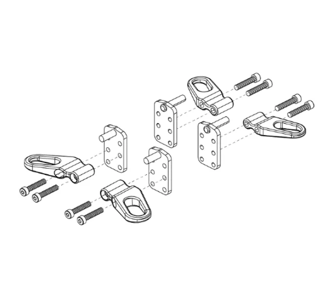 Quantum J4E, J4/J4 HD, Q6 Edge Seat Mount Connector Assembly