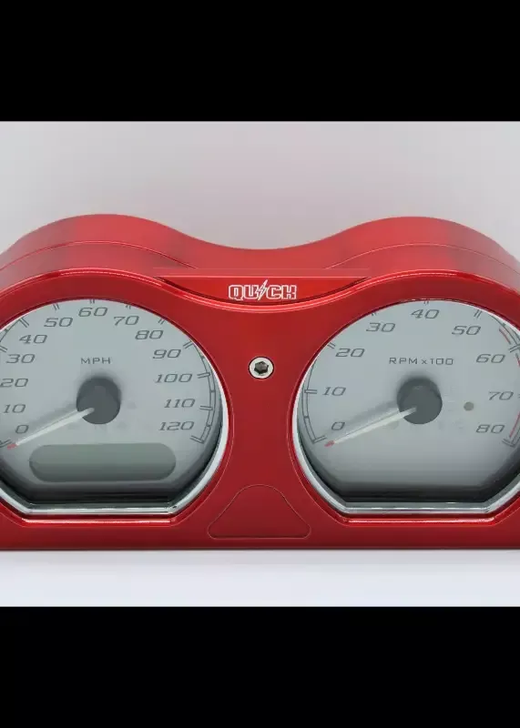 Quick Industries Roadglide Gauge Relocation Kit – Available in Several Finishes