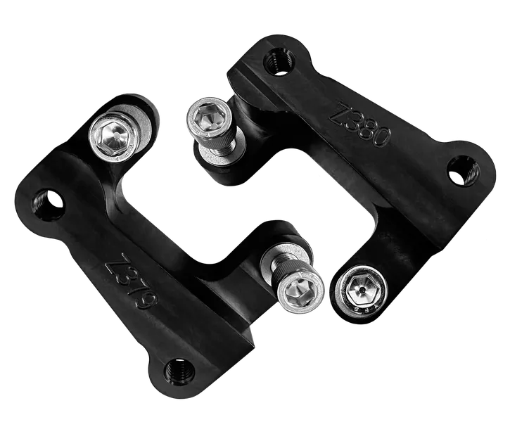 RC Components 12.6" Caliper Bracket Adapter Front Black