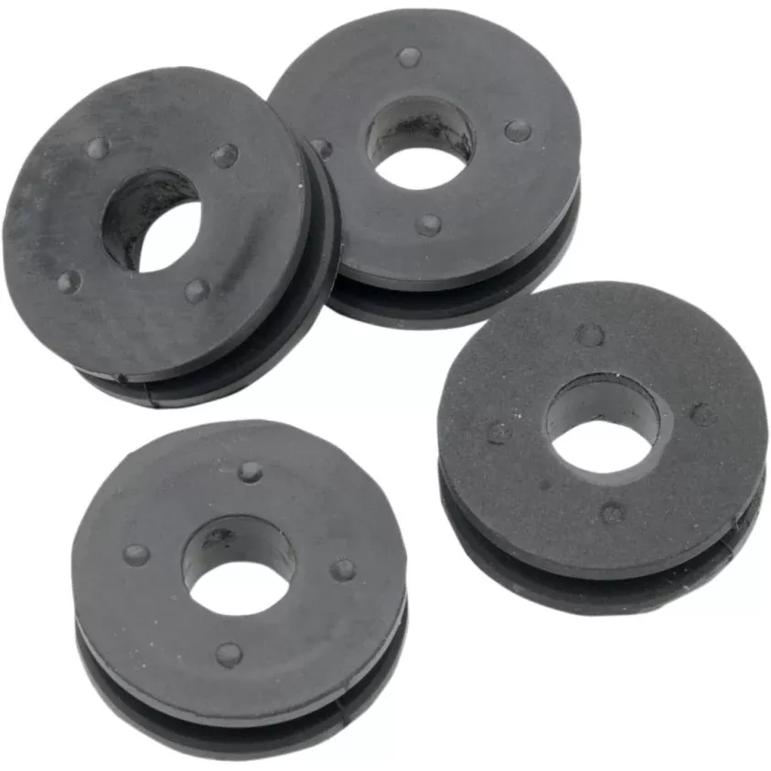 Replacement Rubber Bushings Removable Screen For Harley-Davidson