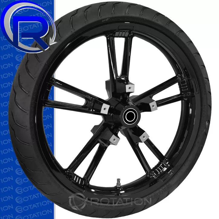 Replica Enforcer Reinforcer Black 21" Wheel & Tire Package