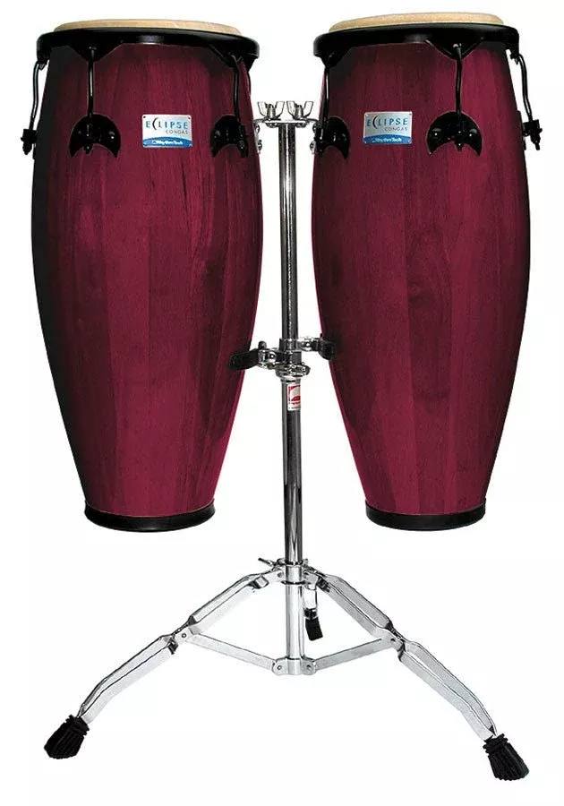 Rhythm Tech RT5503 Eclipse Congas Drum Set with Double Stands