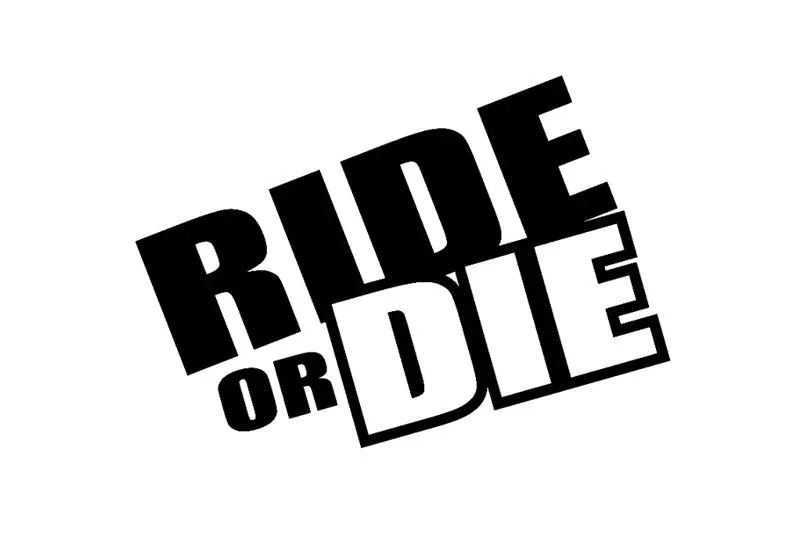 RIDE OR DIE STICKERS