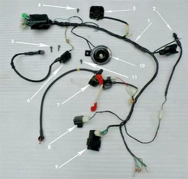 RPS Hawk 250 Brake Light Switch (#2 in Diagram)