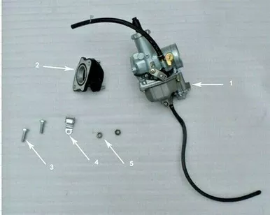 RPS Hawk 250 Carburetor (#1 in Diagram)