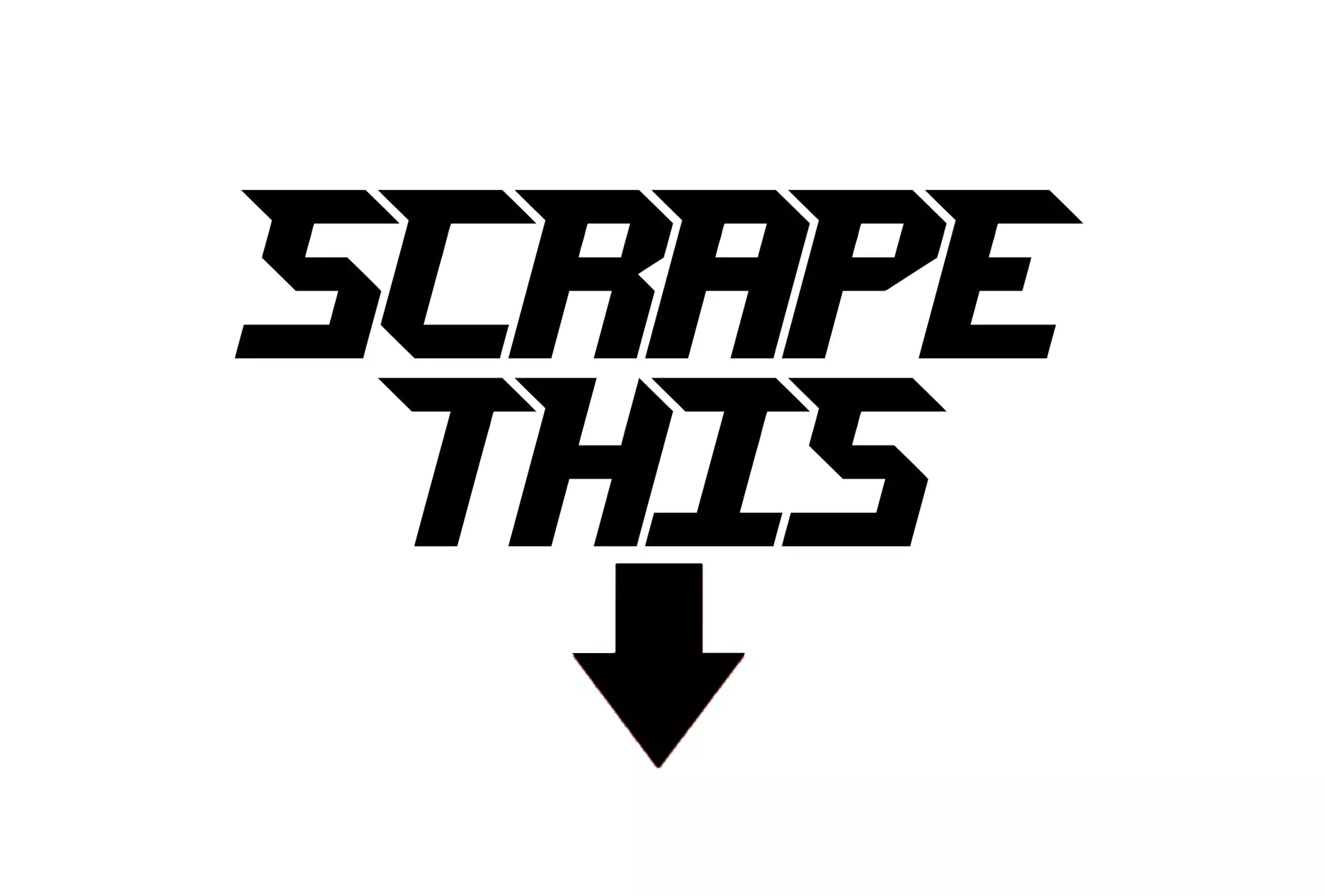 SCRAPE THIS STICKERS