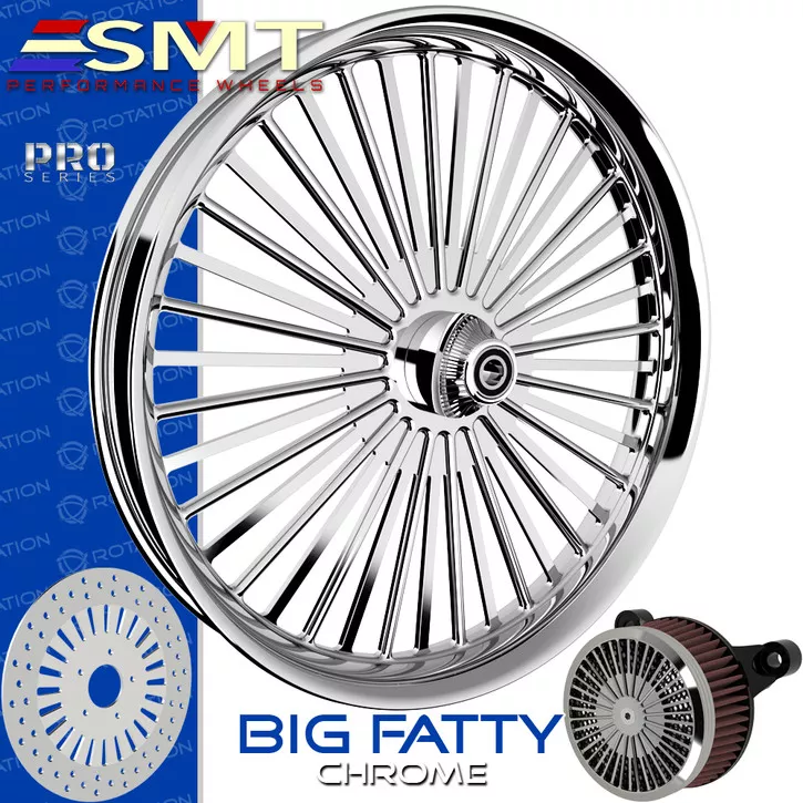 SMT Machining Big Fatty Chrome Custom Wheel