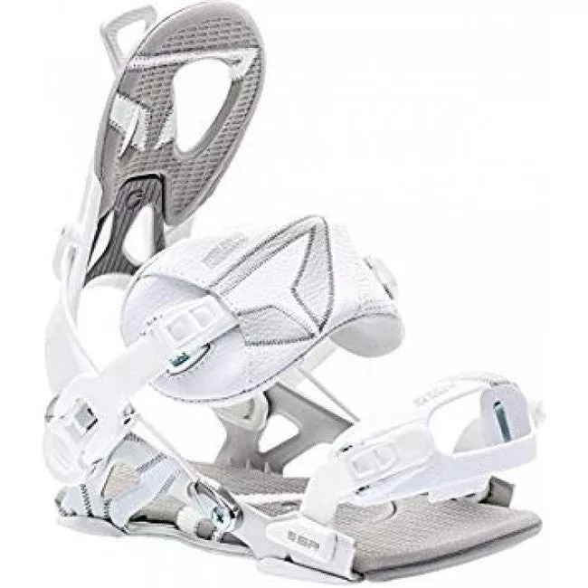 SP CORE FASTEC snowboard bindings - white/grey