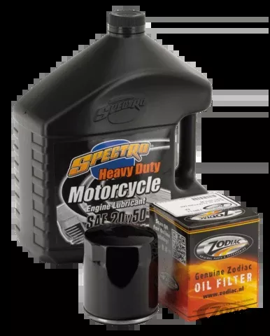 Spectro Heavy Duty 20W50 Oil Change Kit for Harley-Davidson Evolution