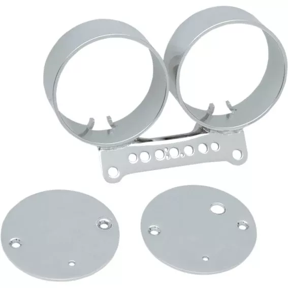 Speedometer Tachometer Bracket Harley-Davidson Sportster Dyna Dual Gauge Bracket