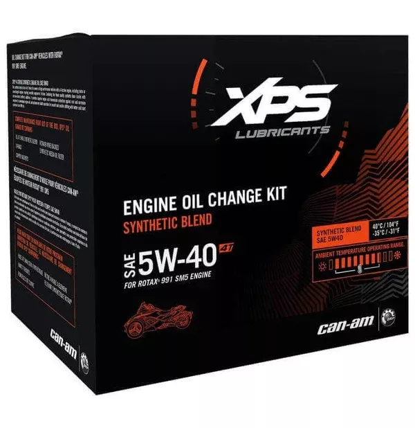 SPYDER OIL CHANGE KIT 5W40 (SM5) 991