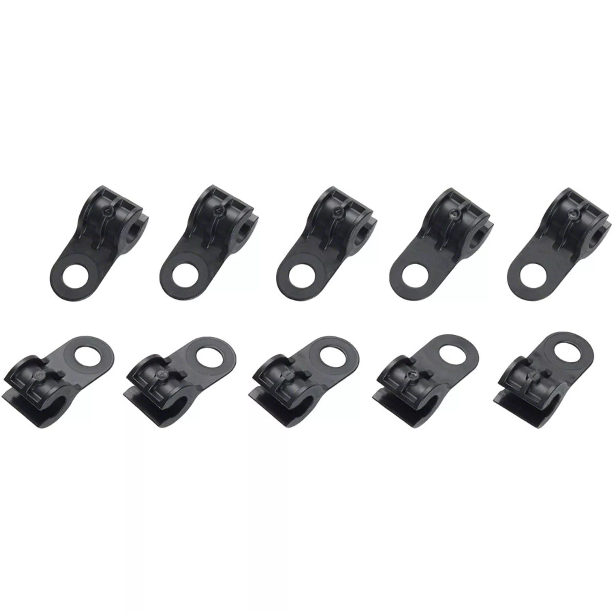 Stealth Brake Line Cable Guide Clips - Stem Integrated, 10 Pcs