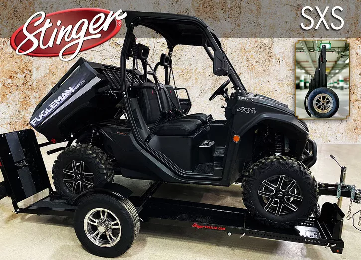 Stinger Side by Side Folding Trailer