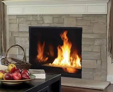 Superior DRC6345TEN 45" Contemporary Direct Vent Fireplace