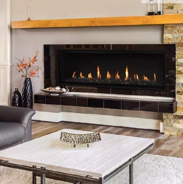 Superior DRL4060 60" Direct Vent Contemporary Linear Gas Fireplace