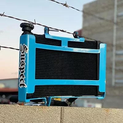 Suspect Radiator Cage - Triumph