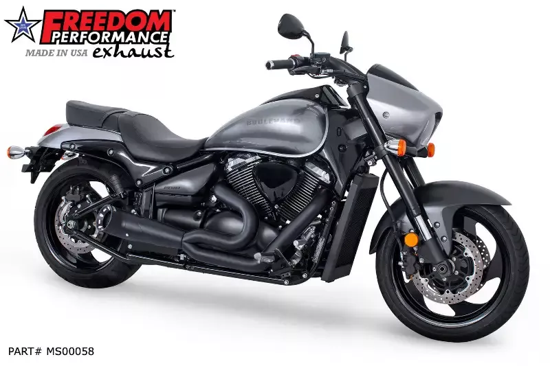 SUZUKI BOULEVARD M90 2-INTO-1 TURNOUT/SIDEDUMP FULL SYSTEM 2015-Present (BUNDLE)