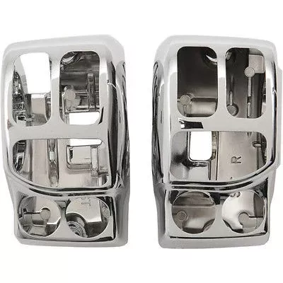 Switch Housings For Harley-Davidson Touring Chrome Switch Housing Kit