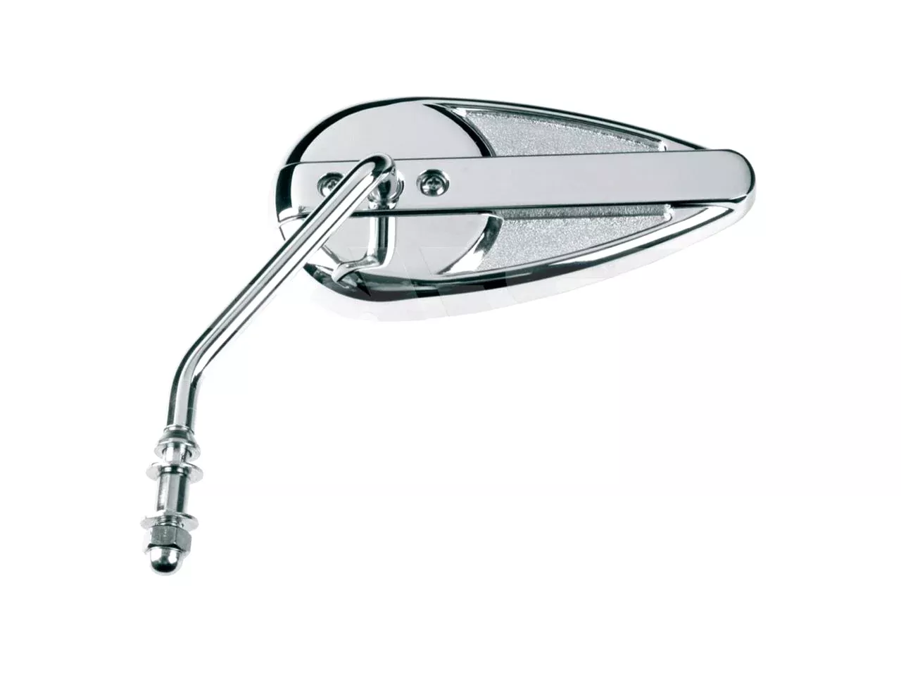 Teardrop Rearview Mirror for Harley-Davidson Teardrop Chrome Mirror LEFT