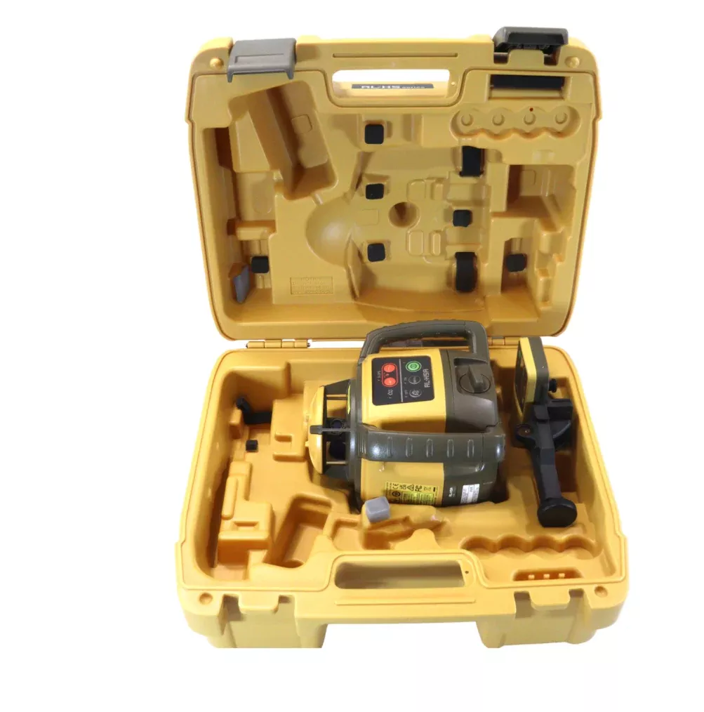 Topcon RL-H5A Next Generation Self-Leveling Horizontal Rotary Laser Level Kit with LS-80X Receiver, Holder, Case & Field Book - 2600 ft (800m) Range, ±10 Arc Second Accuracy, IP66 Dust /Water Resistant