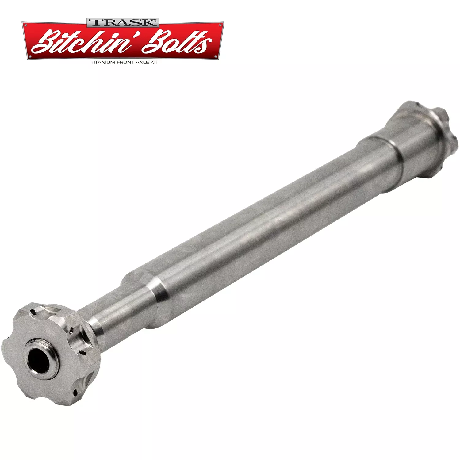 Trask FL Titanium Front Axle Kit