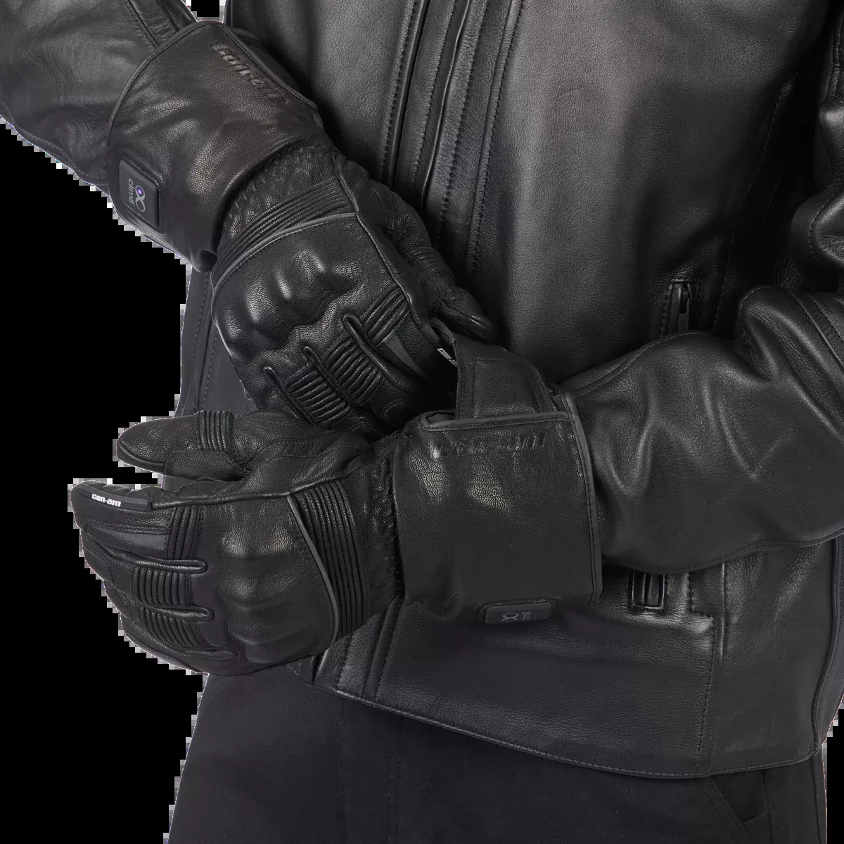 Unisex Peerce Radiant Leather Gloves CE/UKCA