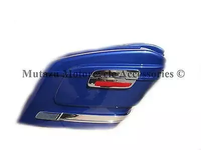 Universal HL Hard Saddlebags – Cobalt Blue