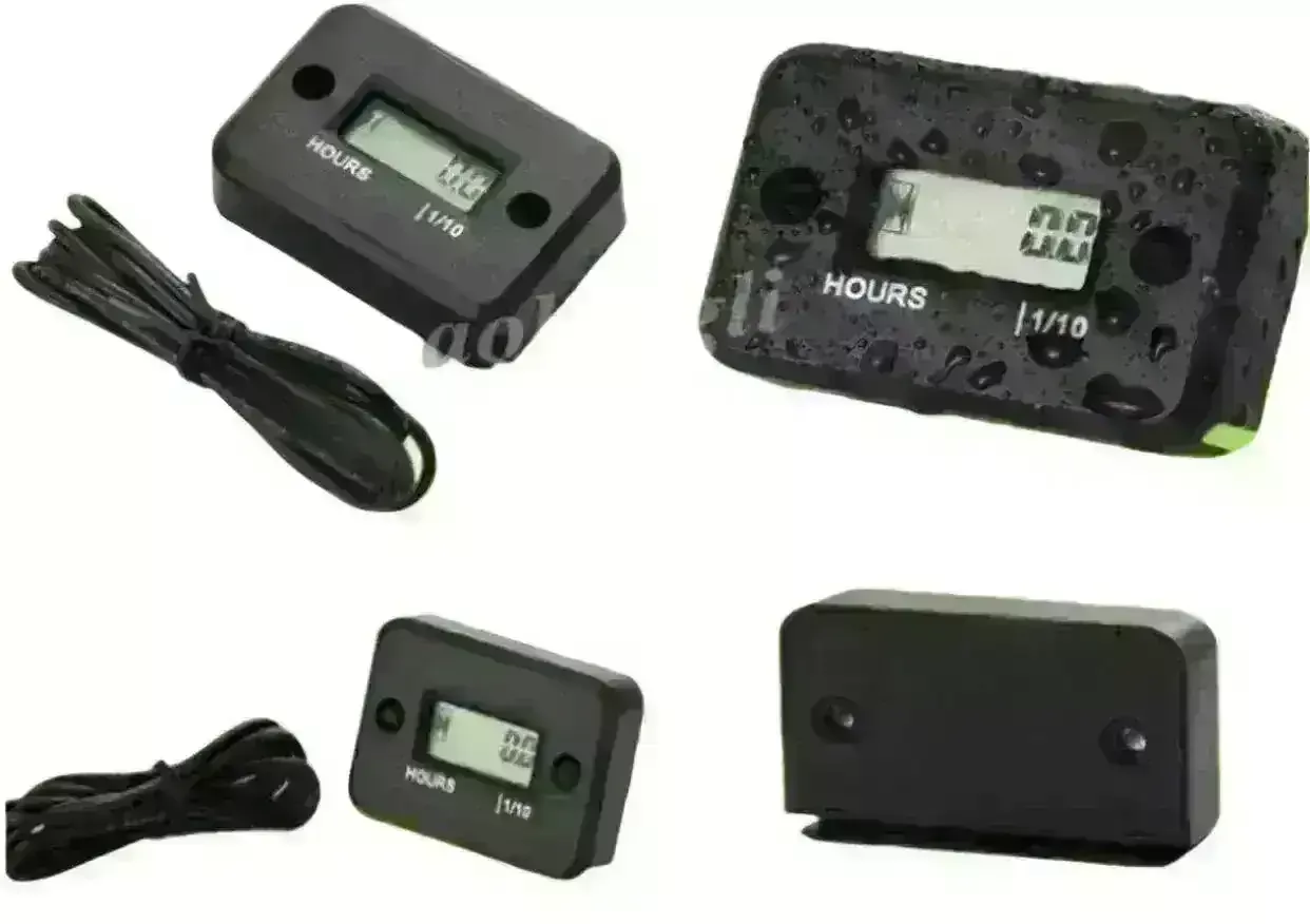 Waterproof Digital Hour Meter Kit for Machines