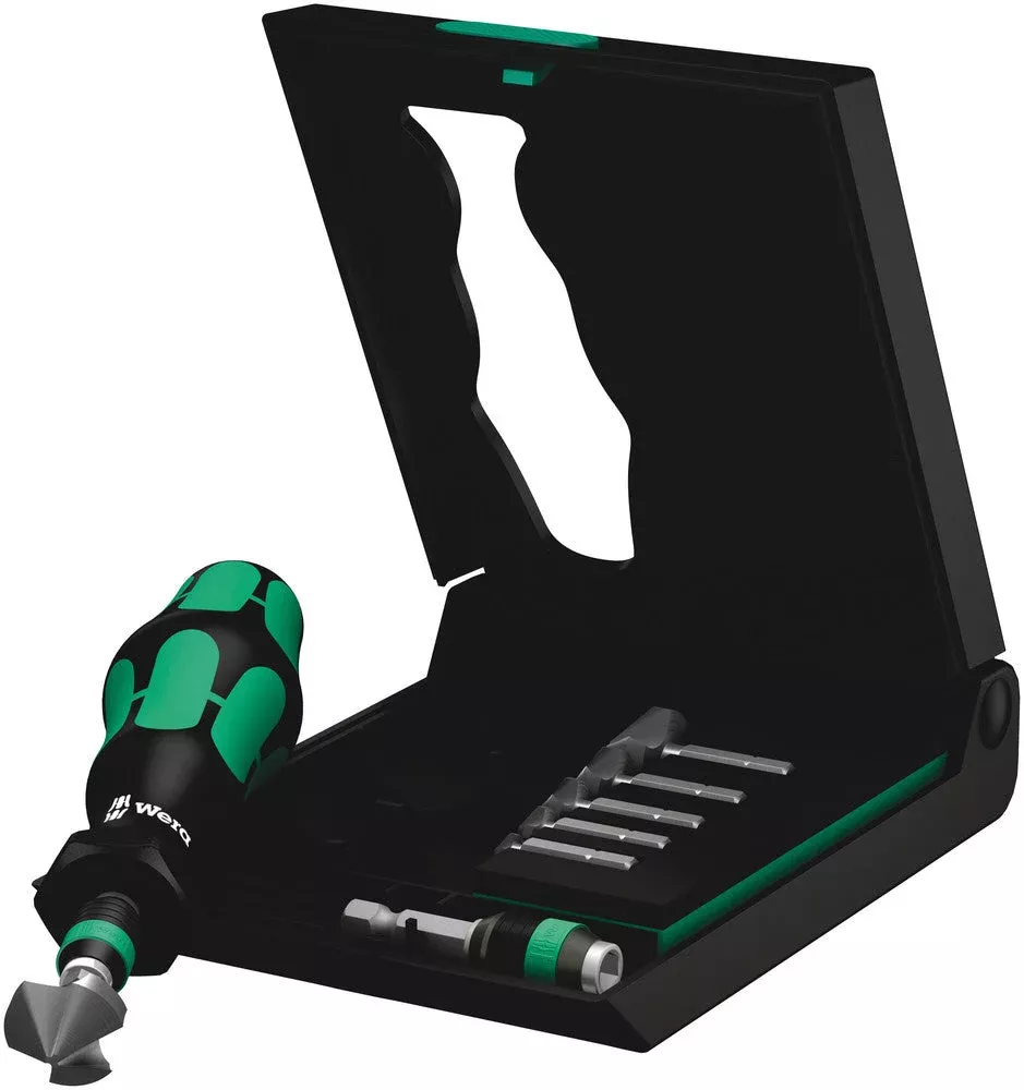 Wera Tools - 846/8 3-flute Countersink Bits Set