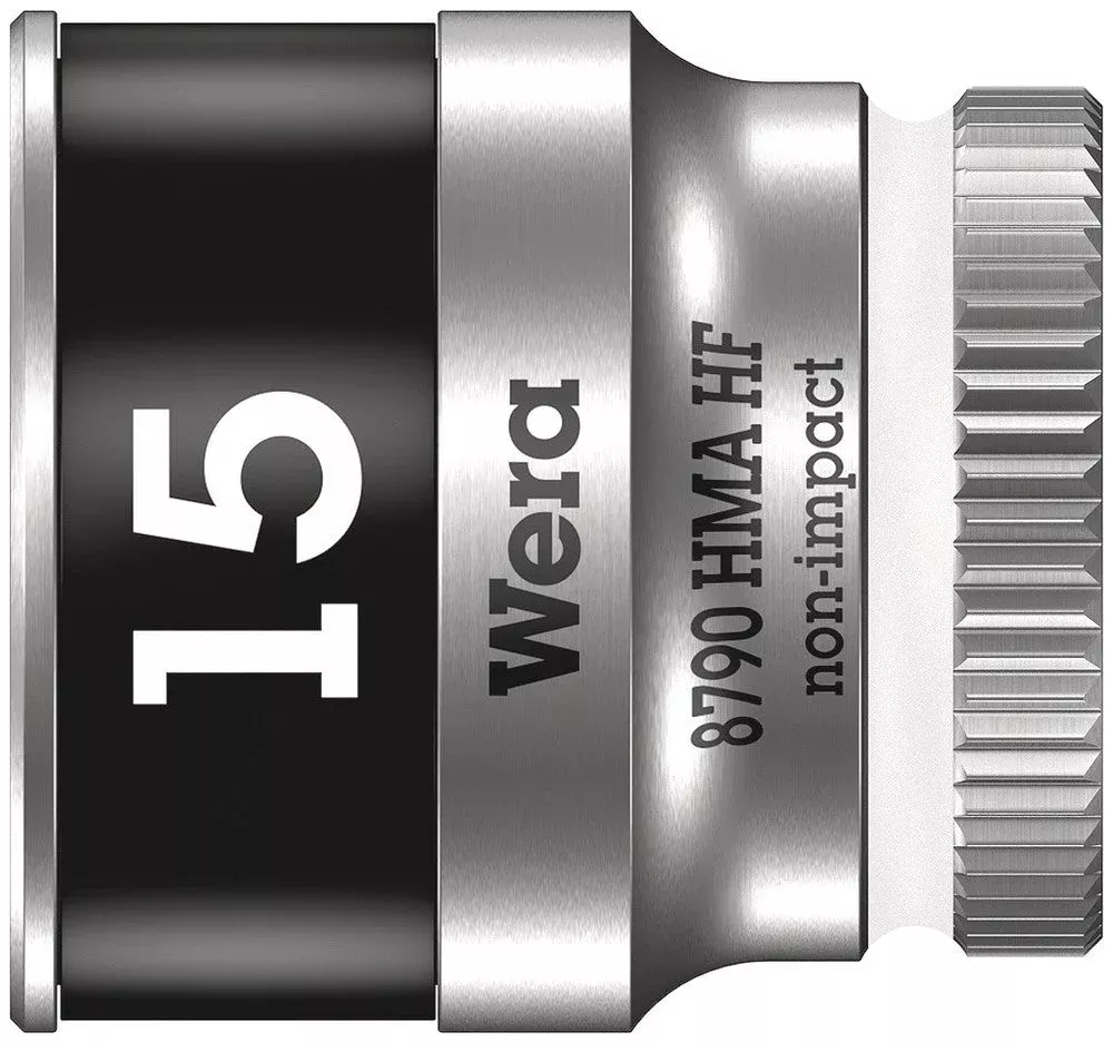 Wera Tools - 8790 HMA HF Zyklop socket with 1/4" drive with holding function