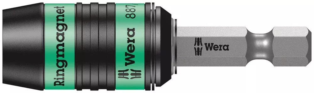 Wera Tools - 887/4 RR Rapidaptor Universal Bit Holder with ring magnet