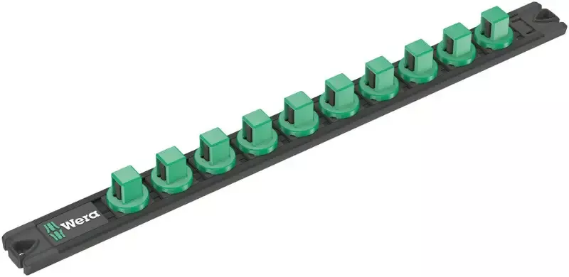 Wera Tools - 9602 Magnetic socket rail, 1/2", empty