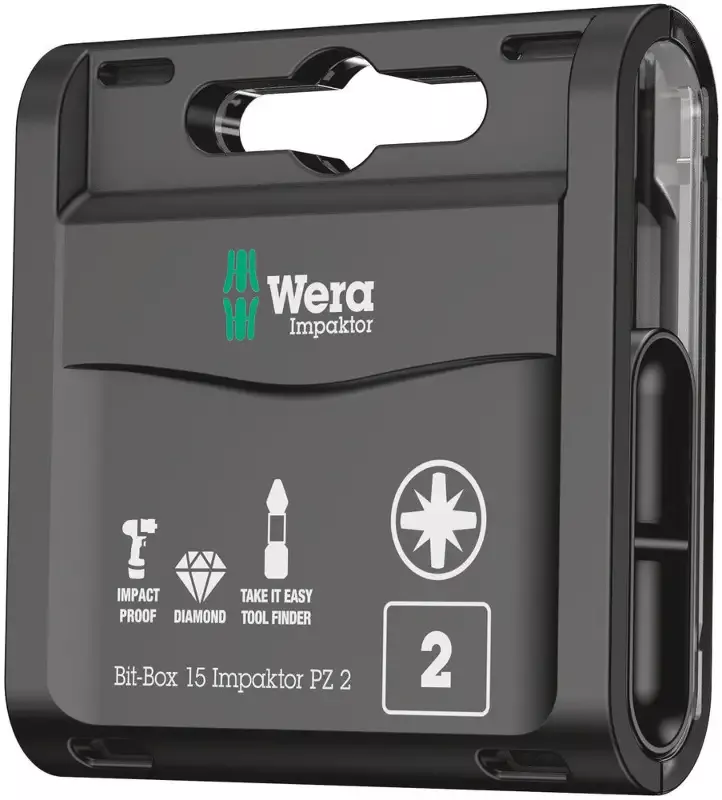 Wera Tools - Bit-Box 15 Impaktor PZ