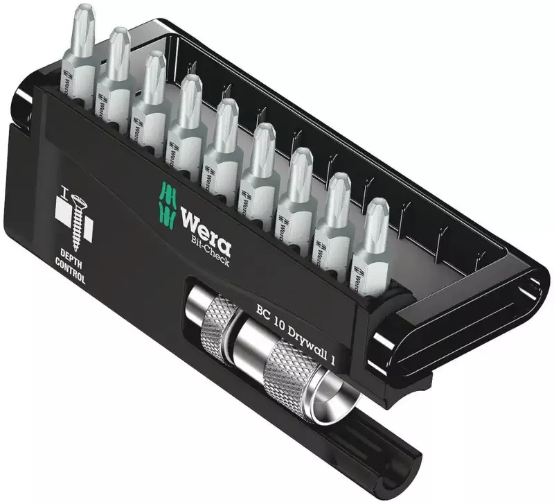 Wera Tools - Bit-Check 10 Drywall 1