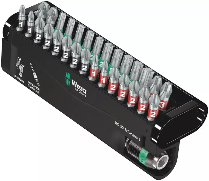 Wera Tools - Bit-Check 30 BiTorsion 1