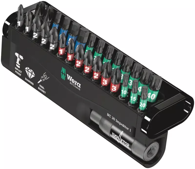 Wera Tools - Bit-Check 30 Impaktor 1
