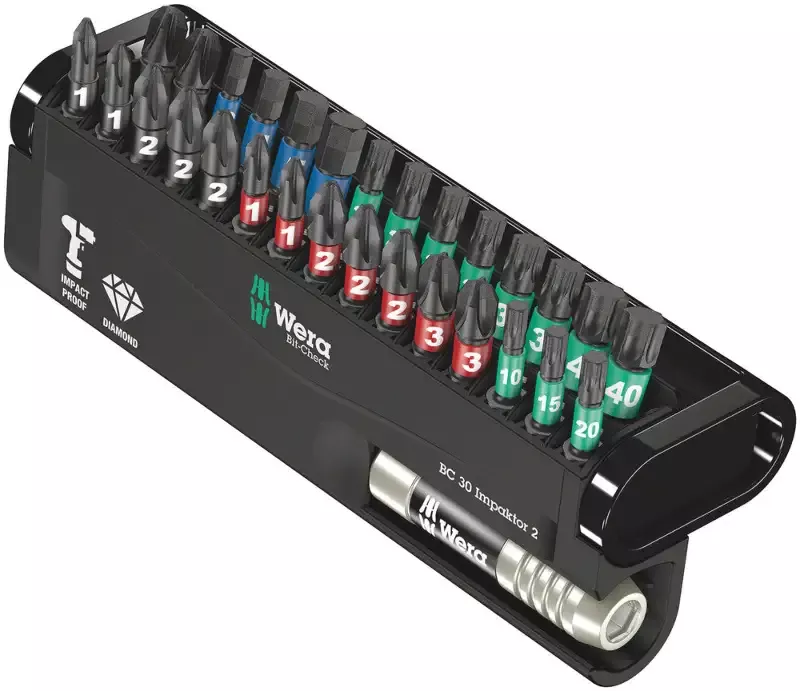 Wera Tools - Bit-Check 30 Impaktor 2