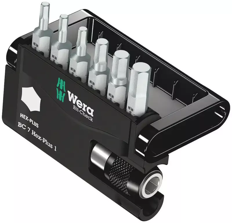Wera Tools - Bit-Check 7 Hex-Plus 1