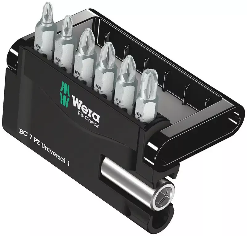 Wera Tools - Bit-Check 7 PZ Universal 1
