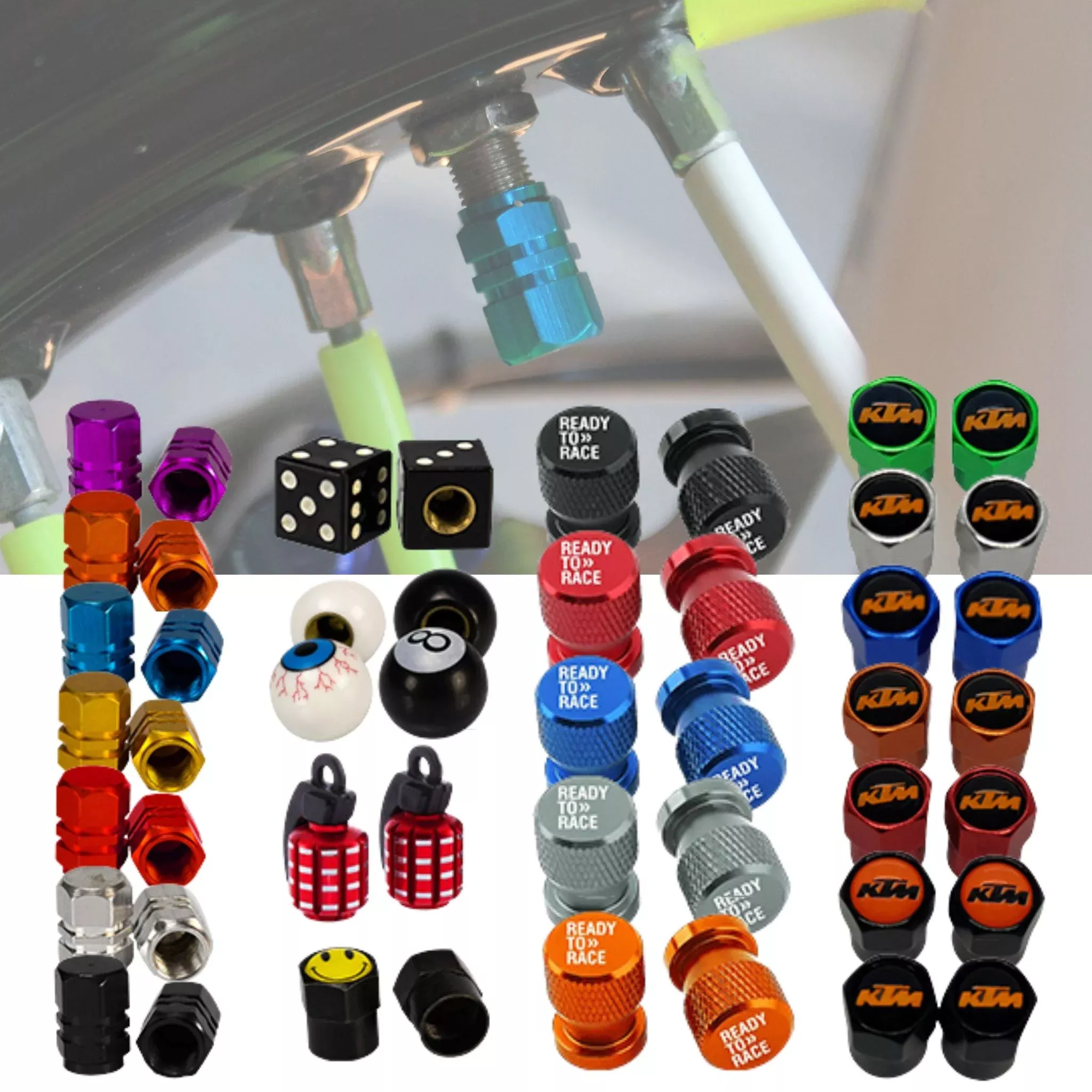 WHEEL VALVE CAPS