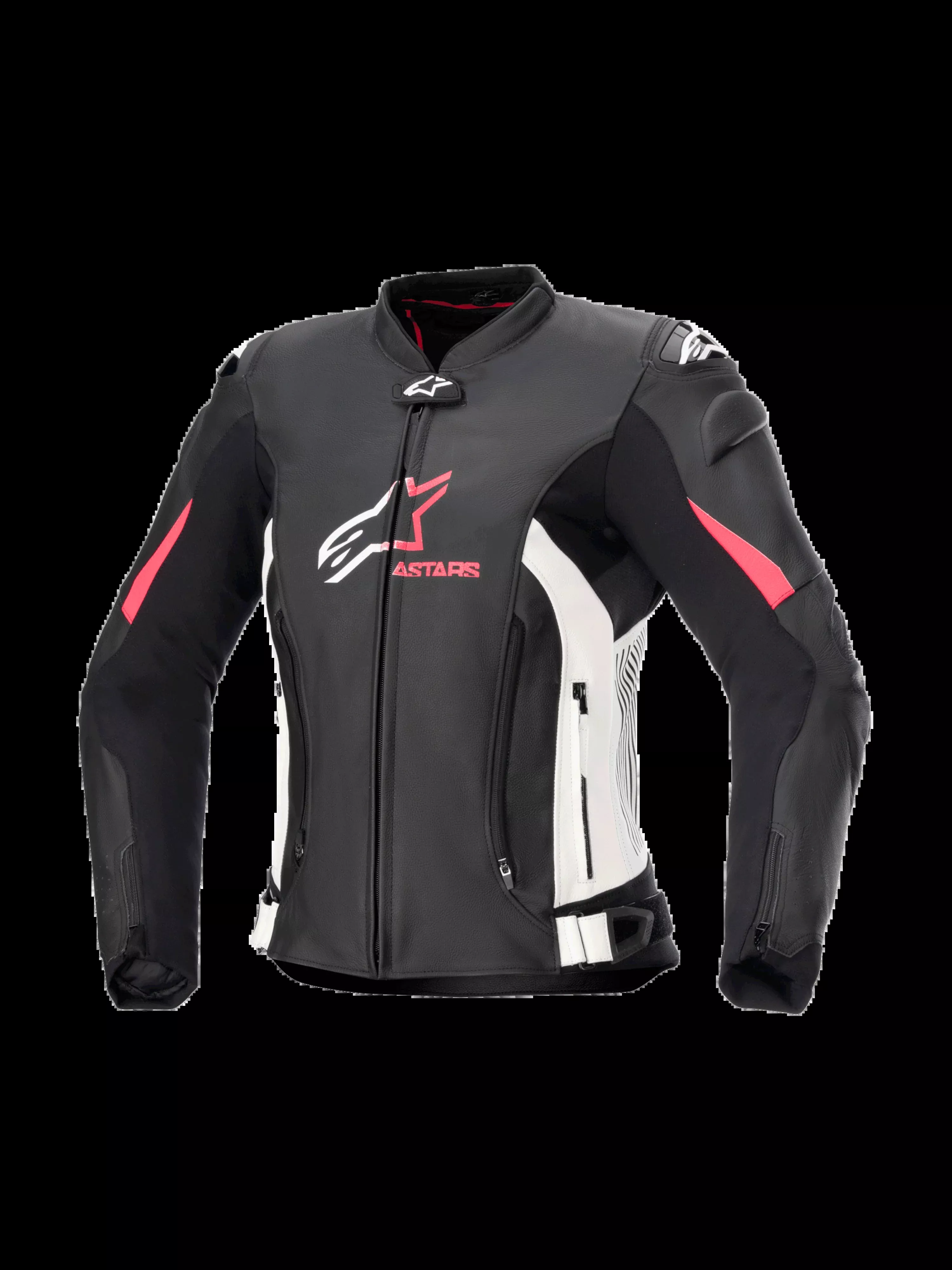 Women Stella GP Plus V4 Leather Jacket