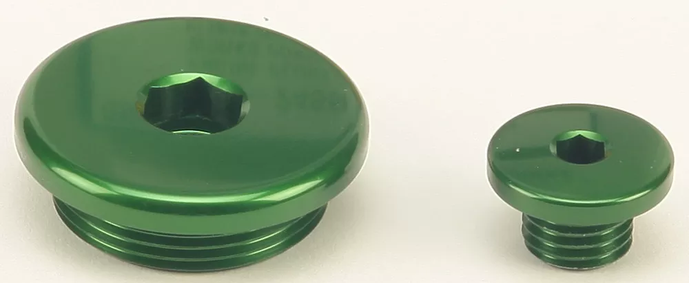 Works Connection Engine Plugs (Green) KX450 19-22