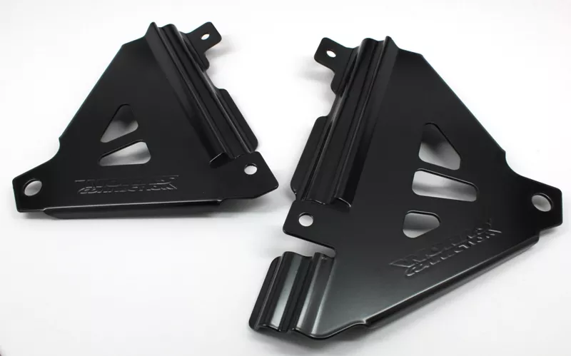 Works Connection Radiator Braces (Black) KX450F 16-18
