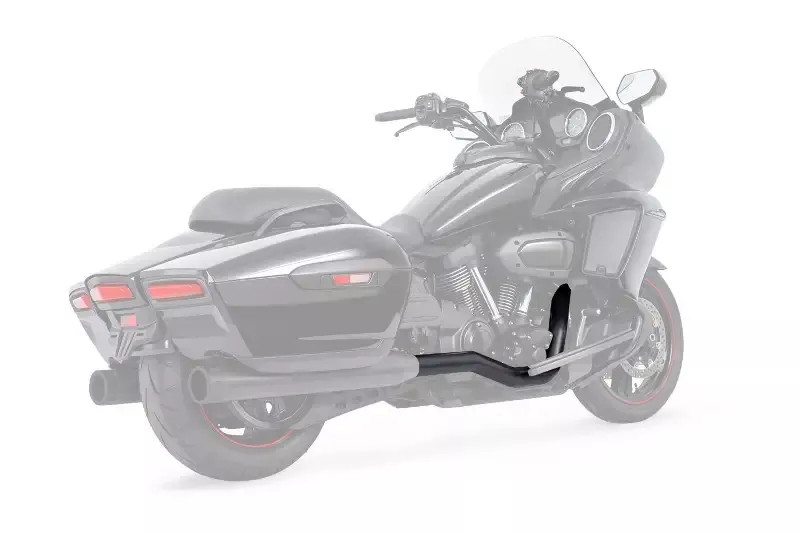 YAMAHA ELUDER TRUE-DUAL HEADERS W/ HEATSHIELDS Mounting HARDWARE (SPECIAL ORDER)