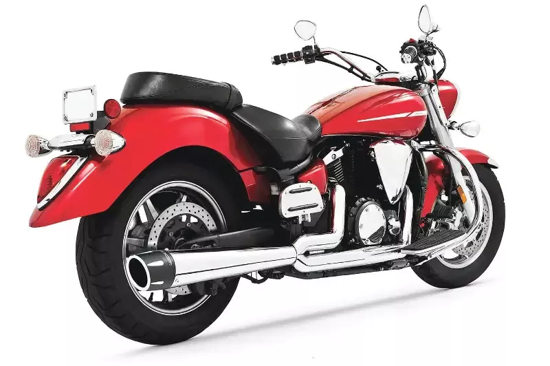 YAMAHA V-STAR 1300 COMBAT FLUTED 2-INTO-1 2007-2020